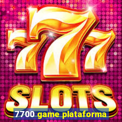 7700 game plataforma